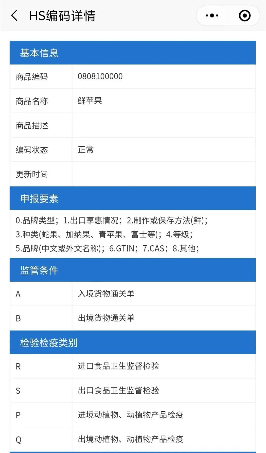 HS编码